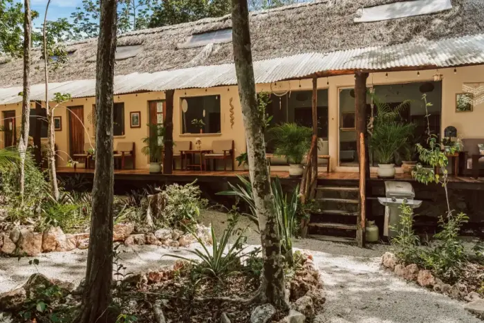 Open bioclimatic architecture at Casa Arkaana